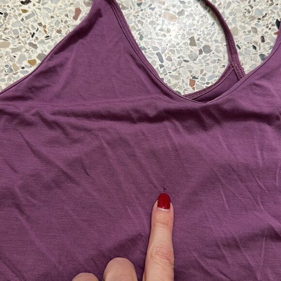 Lululemon purple tank halter open back 6 - Picture 7 of 7